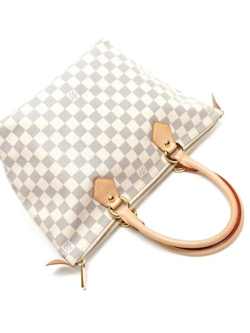 Louis Vuitton Handbag Damier Azur Saleya PM - Picture 9 of 10
